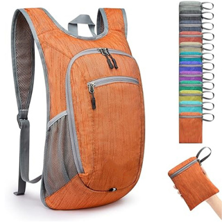 10L/15L Hiking Backpack Lightweight Packable Hiking Daypack Small Travel Outdoor Foldable Shoulder Bag