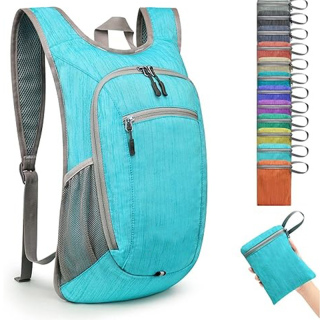 10L/15L Hiking Backpack Lightweight Packable Hiking Daypack Small Travel Outdoor Foldable Shoulder Bag