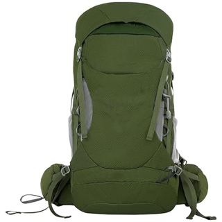 30L Internal Frame Hiking Backpacks Purple Multifunctional Lightweight Travel Camping Backpacking with Removable Rain Cover