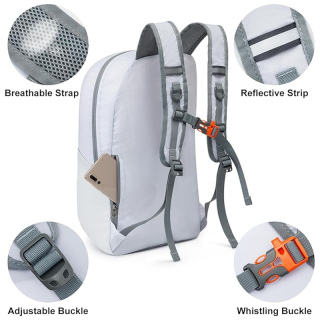 24L Lightweight Packable Hiking Backpack Small Sport Travel Daypack Water Resistant for Women Men