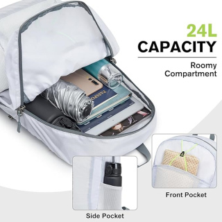 24L Lightweight Packable Hiking Backpack Small Sport Travel Daypack Water Resistant for Women Men