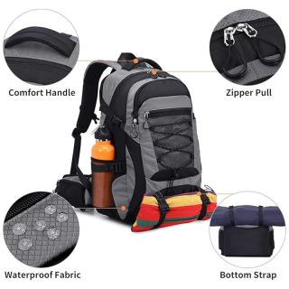 40L Hiking Backpack Waterproof Lightweight Daypack Travel Sports Camping Backpack for Men Women