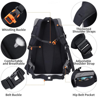 40L Hiking Backpack Waterproof Lightweight Daypack Travel Sports Camping Backpack for Men Women