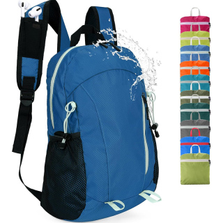 15L Highly Water-resistant Hiking Daypack, Small Backpack Travel Outdoor, Lightweight Day Pack with Tool Loops