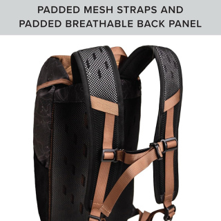 Lightweight Hiking Backpack and Hydration Pack for Camping, Travel, Biking, and the Outdoors, 16 Liter (Desert Sand)