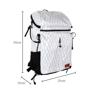 Net cloth snowboarding backpack, outdoor skiing and mountaineering backpack, sport light double shoulder cycling backpack