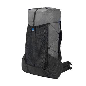 Outdoor Power Horse Backpack 50L Capacity Hiking Lightweight Backpack Curved Carbon Fiber Back Plate