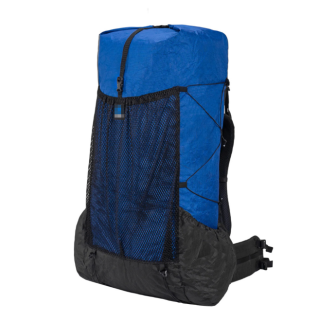 Outdoor Power Horse Backpack 50L Capacity Hiking Lightweight Backpack Curved Carbon Fiber Back Plate