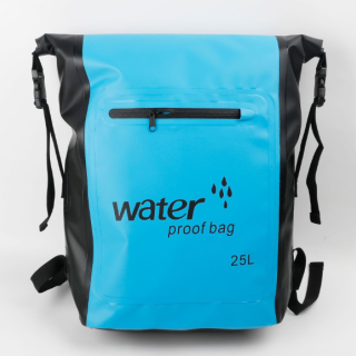 Outdoor waterproof backpack river rafting swimming bag large capacity wear-resistant PVC waterproof bag