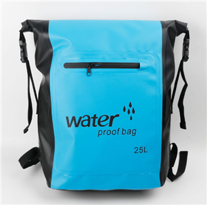 Outdoor waterproof backpack river rafting swimming bag large capacity wear-resistant PVC waterproof bag