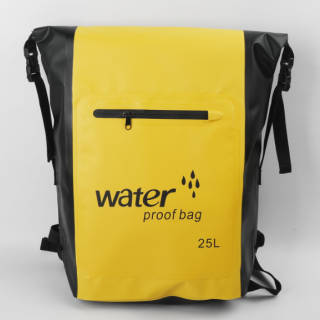 Outdoor waterproof backpack river rafting swimming bag large capacity wear-resistant PVC waterproof bag