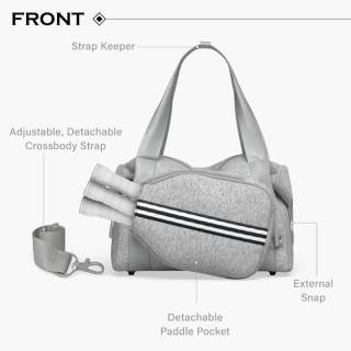 Pickleball Bag for Men & Women, Transformable 3 in 1 Design, Detachable Paddle Pocket, Multi-Use Duffle Gym Bag