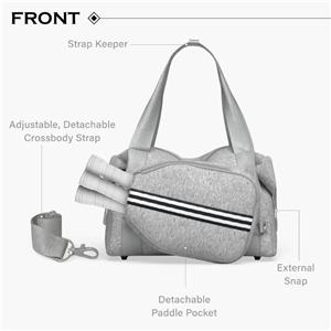 Pickleball-Tasche für Männer und Frauen, umwandelbares 3-in-1-Design, abnehmbare Paddeltasche, Mehrzweck-Reisetasche