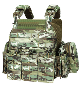 Tactical vest outdoor military fans quick disassembly hot selling CS equipment training protective plug plate wear-resistant Oxford cloth