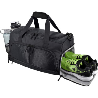 The Durable Crowdsource Designed Duffel Bag with 10 Optimal Compartments Including Water Resistant Pouch