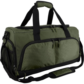 The Durable Crowdsource Designed Duffel Bag with 10 Optimal Compartments Including Water Resistant Pouch