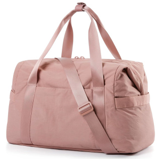 Gym Bag for Women, Carry on Weekender Overnight Bag, Travel Duffel Bags with Trolley Sleeve