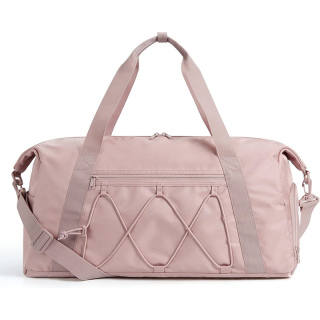 Gym Bag With Shoe Compartment & Wet Pocket, Lightweight Sports Travel Duffel Bag, Carry On Bag Weekender Overnight Bag, Water Resistant