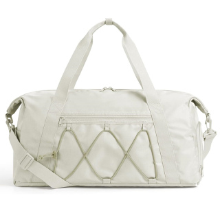 Gym Bag With Shoe Compartment & Wet Pocket, Lightweight Sports Travel Duffel Bag, Carry On Bag Weekender Overnight Bag, Water Resistant