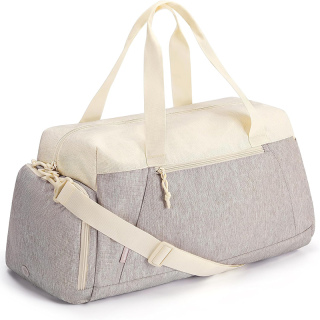 Gym Bags for Men Women, Foldable Travel Duffle Bag, Lightweight Weekender Duffel Bag With Shoe Compartment, Water Resistant Workout Duffle Sports Bag