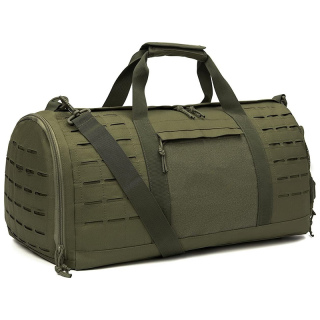 40L Military Tactical Duffle Bag For Men Sport Gym Fitness Tote Travel Training Workout With Shoe Compartment Basketball Football Weekender