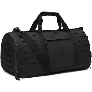 40L Military Tactical Duffle Bag For Men Sport Gym Fitness Tote Travel Training Workout With Shoe Compartment Basketball Football Weekender