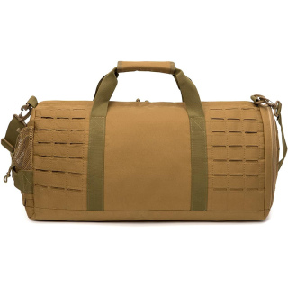 40L Military Tactical Duffle Bag For Men Sport Gym Fitness Tote Travel Training Workout With Shoe Compartment Basketball Football Weekender