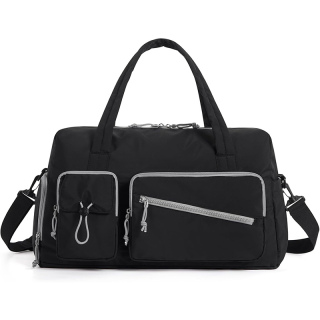 Travel Duffle Bag 29L Personal Item Travel Bag Duffle Bag for Travel, Gym Bag for Women Men with Shoe Compartment