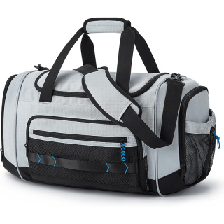 Carry-on Bag, Lightweight Weekend Overnight Bag with Shoe Compartment & Wet Pocket, Water-resistant Workout Duffle Bag for Travel Gym -Green