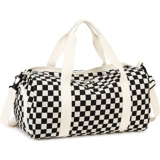 Duffle Bag Girls Kids Cute Gym Bag with Shoes Compartment & Wet Separation Waterproof Sports Overnight Travel Bag