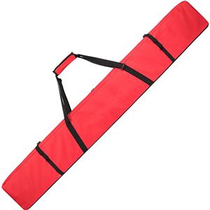 Padded Ski Bag,Waterproof Full Padded Single Ski Travel Bag with Adjustable Shoulder Strap.
