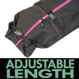 Ski Bag and Ski Boot Bag Combo - Ski Bags for Air Travel - Unpadded Snow Ski Bags Fit Skis Up to 200cm - For Men, Women, Adults, and Children