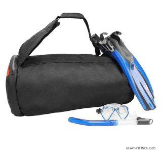 Mesh Duffel Backpack Dive Bag W/Dry Pocket for Scuba & Snorkeling