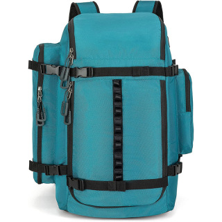 Large capacity multifunctional snow boot sports bag color matching dry and wet separation portable ski backpack