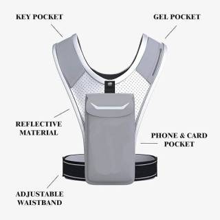 Running Vest with Adjustable Waistband & Smart Materials
