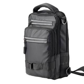 Multifunctional waterproof lure backpack, one-shoulder crossbody lure bag with rod insertion