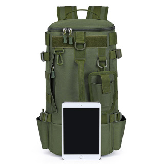 multi-function large-capacity dry and wet separation fishing bag can be mounted with slings and fishing gear shoulder bag