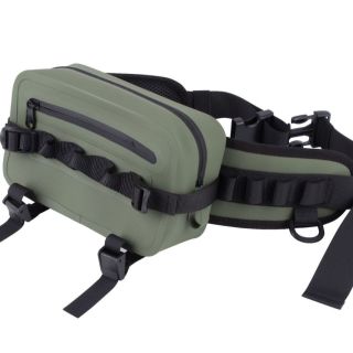 TPU waterproof lure waist bag multi-function messenger bag large capacity fishing waist bag for wild fishing and sea fishing