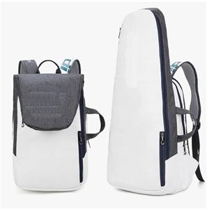 Tennis bag backpack white badminton sports bag