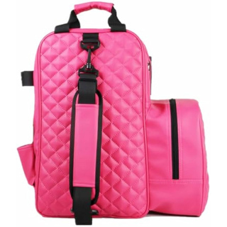 Professional Equestrian Bag Durable PU Leather Waterproof Horse Riding Boot Carry Bag with Helmet Hat Compartment