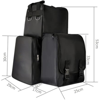 Professional Horse Riding Boots Carry Bag Portable Durable Equestrian Bags with Helmet Compartment