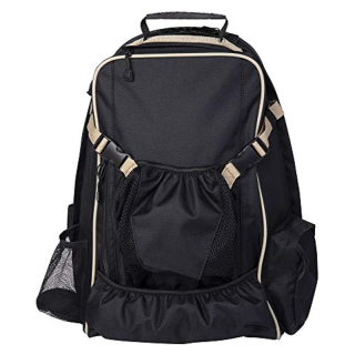 Deluxe Heavy Duty Nylon Exterior Storage Fabric Backpack Adjustable Shoulder Straps