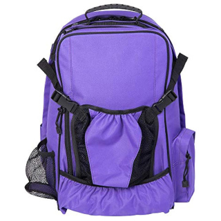 Deluxe Heavy Duty Nylon Exterior Storage Fabric Backpack Adjustable Shoulder Straps