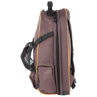 Deluxe Heavy Duty Nylon Exterior Storage Fabric Backpack Adjustable Shoulder Straps