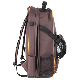 Deluxe Heavy Duty Nylon Exterior Storage Fabric Backpack Adjustable Shoulder Straps