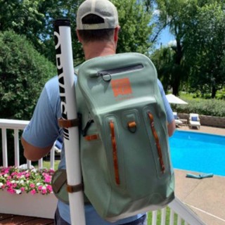 Waterproof fishing gear bag Luya bag single shoulder messenger bag large capacity outdoor fishing camouflage waist bag backpack