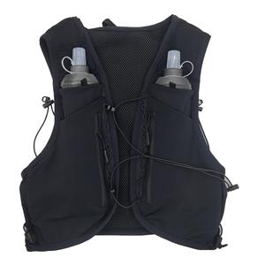 Outdoor sports cross-country marathon running cycling large capacity hydration vest bag + 2 500ml TPU soft water cups