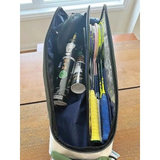 Sports badminton bag national team style large capacity ball bag for men and women with independent shoe compartment