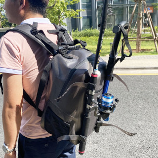 Waterproof Lure Bag Multi-function Fishing Gear Bag Sea Fishing Rod Bag Wading Leisure Outdoor Mountaineering Backpack Computer Bag