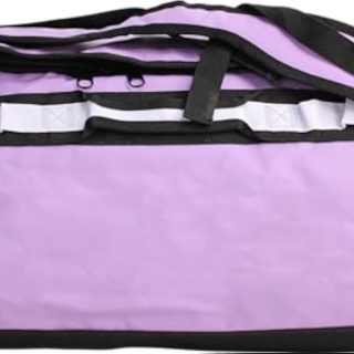 Waterproof Duffel Bag Shoulder Straps Black/Grey Medium